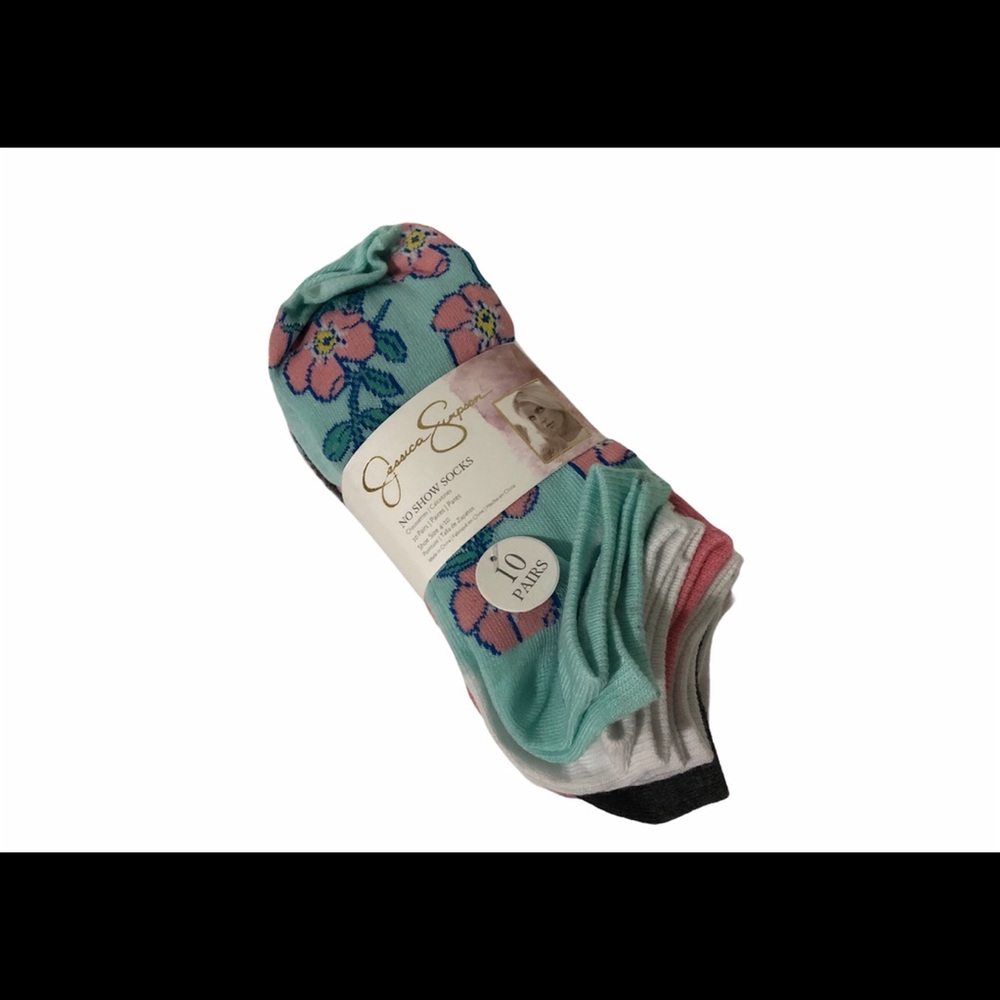 🌸New🌸Jessica Simpson 10 pairs no show socks